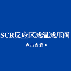  SCR反应区减温减压阀